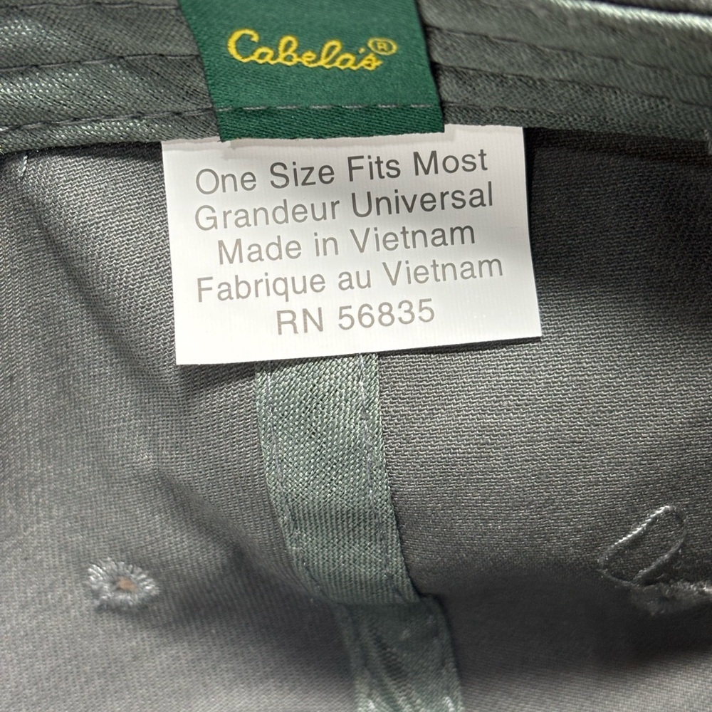 2/$30 CABELAS CLUB Adjustable Ball Cap OS NWOT - Picture 5 of 7